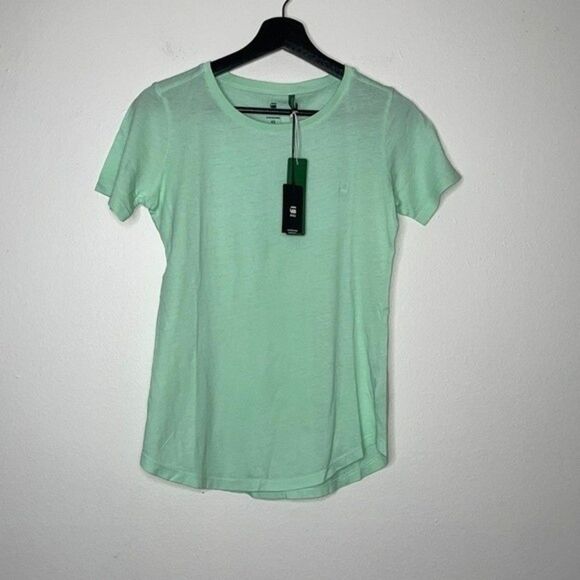G-Star Womens Sz XS Raw Mysid Slim Recycled Dye Top - Picture 4 of 10